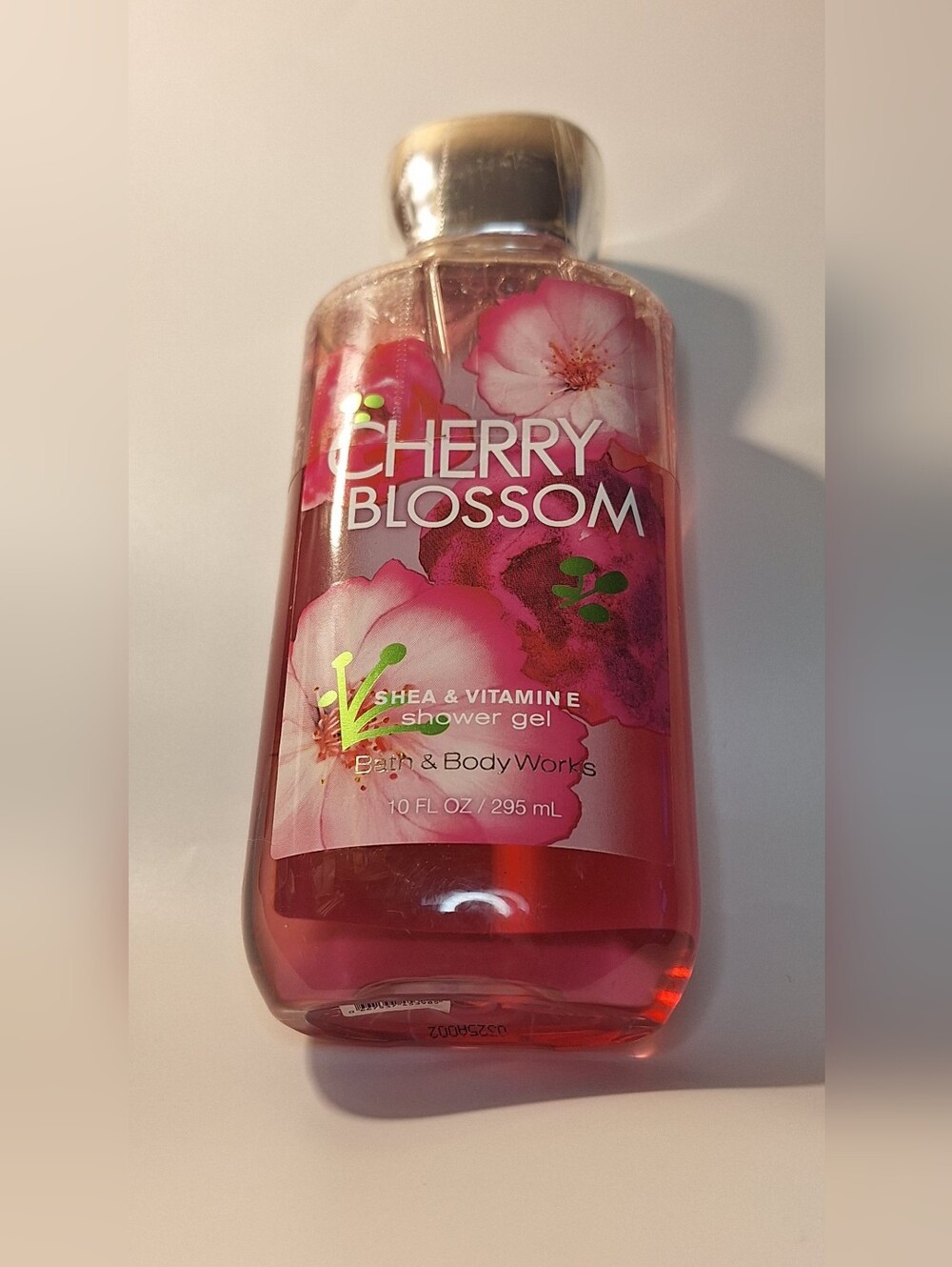 Bath & Body Works "Retired" Cherry Blossom Shea & Vitamin E. Shower Gel  10oz.